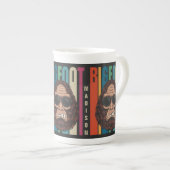Tasse En Porcelaine Nom personnalisé Bigfoot (Devant droit)