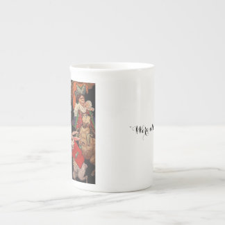Tasse En Porcelaine Nous sommes tous fous ici