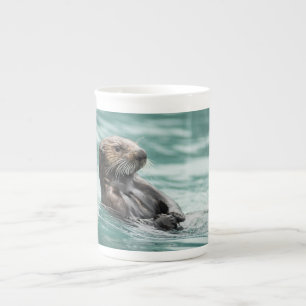 Tasse En Porcelaine Observation de la Loupe de mer