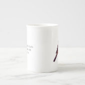 Tasse En Porcelaine Oiseau de Robin (Devant)