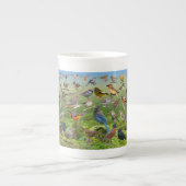 Tasse En Porcelaine Oiseaux Jardins de l'Ouest (Devant)