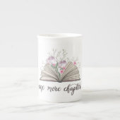 Tasse en porcelaine One More Chapter (Devant)