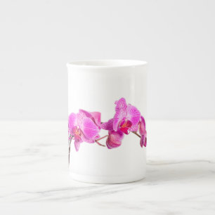 Tasse En Porcelaine Orchidée