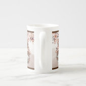 Tasse en porcelaine osseuse Gnomes Boho (Dos)