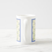 Tasse En Porcelaine Oubliez-Moi-Nots (Dos)