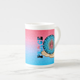 Tasse En Porcelaine Paix ~ Soleil