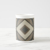 Tasse En Porcelaine Panneau Déco neutre II (Devant)