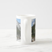 Tasse En Porcelaine Panorama en granit neigeux à Yosemite (Dos)