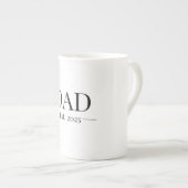 Tasse En Porcelaine Papa établi 2025 (Devant droit)