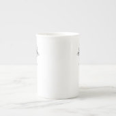 Tasse En Porcelaine Papillons volants bleus Morpho (Devant)