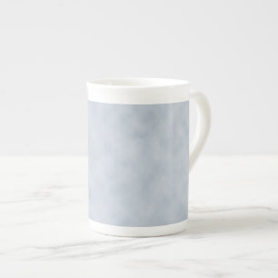 Tasse En Porcelaine Parchemin vintage gris bleu texture