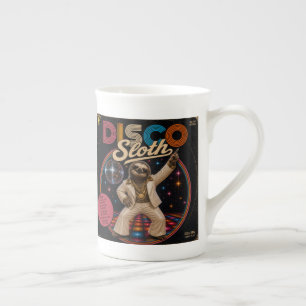 Tasse En Porcelaine Paresseux Disco