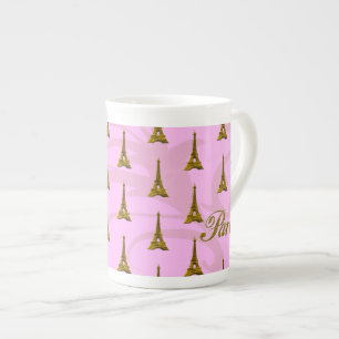 Tasse En Porcelaine Paris avec Tour Eiffel