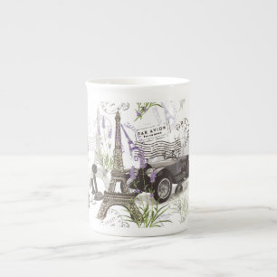 Tasse En Porcelaine Paris vintage