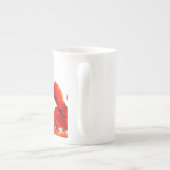 Tasse En Porcelaine Pavots rouges (Dos)