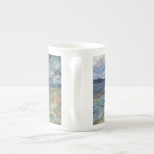 Tasse En Porcelaine Paysage Derrière Saint-Paul Vincent van Gogh (Dos)
