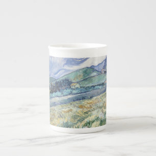 Tasse En Porcelaine Paysage Derrière Saint-Paul Vincent van Gogh