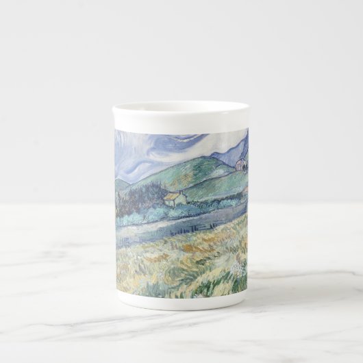 Tasse En Porcelaine Paysage Derrière Saint-Paul Vincent van Gogh (Devant)