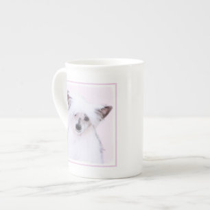 Tasse En Porcelaine Peinture chinoise en poudre - Art Chien