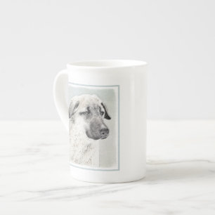 Tasse En Porcelaine Peinture de berger anatolienne - Art original de c