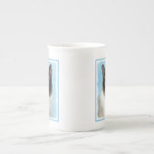 Tasse En Porcelaine Peinture de chats de Siamese - Cute Original Cat A (Devant)