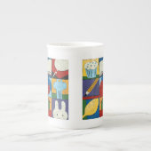 Tasse En Porcelaine Peinture de divers objets par Chariklia Zarris (Devant)