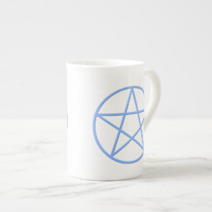 Tasse En Porcelaine Pentacle de Falln Pagan