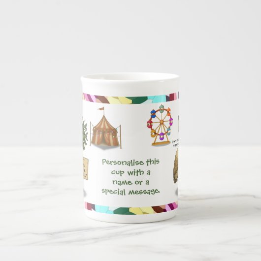 Tasse En Porcelaine Personalise: Pierre pelican's brilliant beak (Devant)