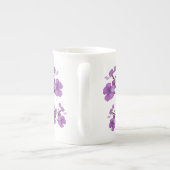Tasse En Porcelaine Personnalisable nom Jessica rose rose rose violet  (Dos)