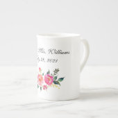 Tasse En Porcelaine Personnalisé (Devant droit)