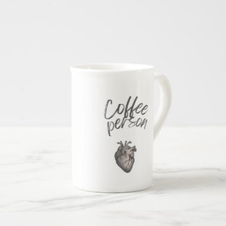 Tasse En Porcelaine Personne Café Typographie Drôle