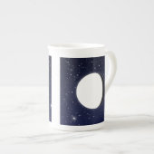Tasse En Porcelaine Phases de la Lune (Devant droit)