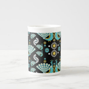 Tasse En Porcelaine Pheasers Peacock Art