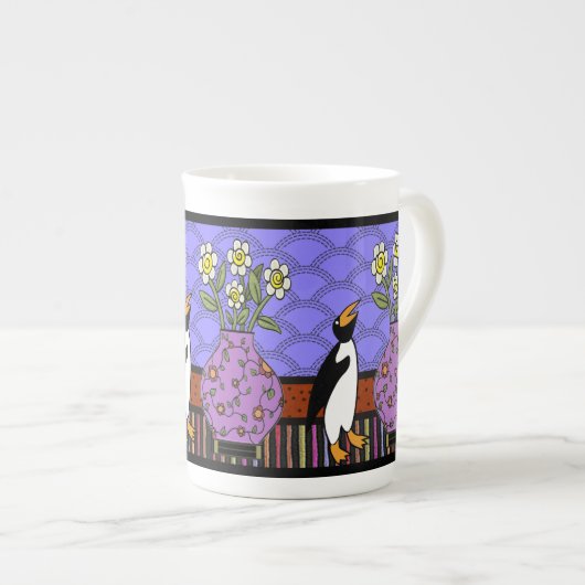Tasse En Porcelaine Pings - BCM (Devant droit)