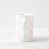 Tasse En Porcelaine Pink Ribbon Bow (Dos)