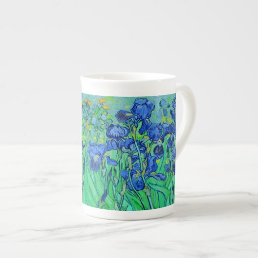 Tasse En Porcelaine PixDezines van gogh iris/st. remy (Devant droit)