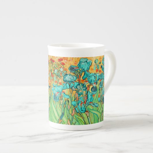 Tasse En Porcelaine PixDezines van gogh iris/st. remy (Devant droit)