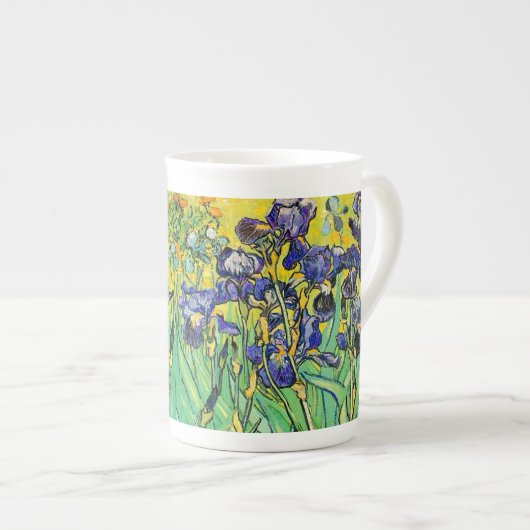 Tasse En Porcelaine PixDezines van gogh iris/st. remy (Devant droit)
