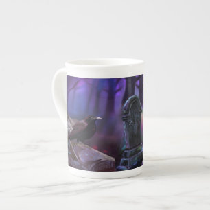 Tasse En Porcelaine Plus jamais, Cimetière Raven, Zombie
