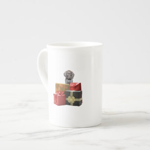 Tasse En Porcelaine Pointer Puppy Christmas Gifts