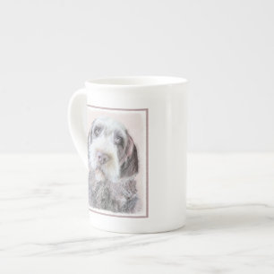 Tasse En Porcelaine Pointing à poils durs Peinture Griffon - Art Chien