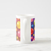 Tasse En Porcelaine points groovy (Dos)