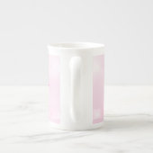 Tasse En Porcelaine Porcelantasse rose (Dos)