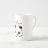 Tasse En Porcelaine Porte-panda coutume Monogramme (Devant droit)