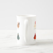 Tasse En Porcelaine  Poulet mou (Dos)