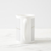 Tasse En Porcelaine Pour toujours : Coeurs interconnectés Design (Dos)