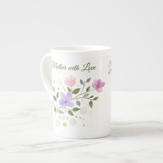 Tasse En Porcelaine Pour une mère spéciale (Devant gauche)