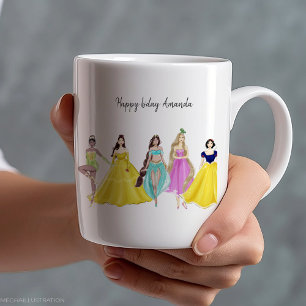 Tasse En Porcelaine princesse, anniversaire