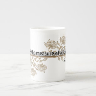 Tasse En Porcelaine Protagoras