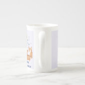 Tasse En Porcelaine Queen et Corgis Witty et Whimsical (Dos)